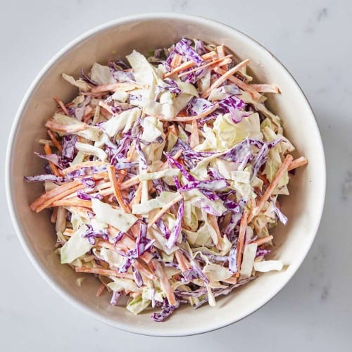 Homemade Coleslaw.