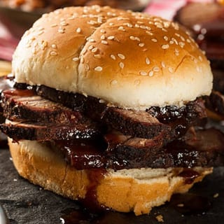 Sundays Only: Savory Smoked Brisket Sandwich