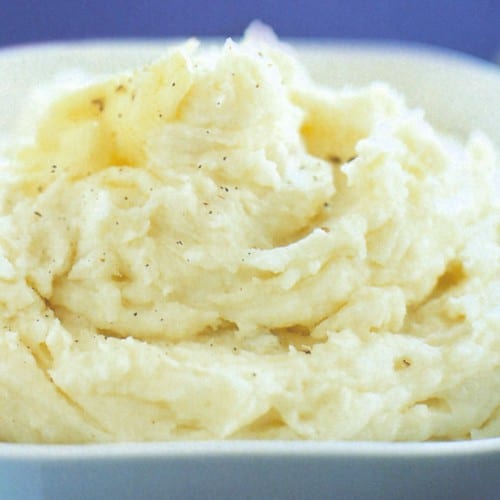 Homemade Mashed Potatoes.
