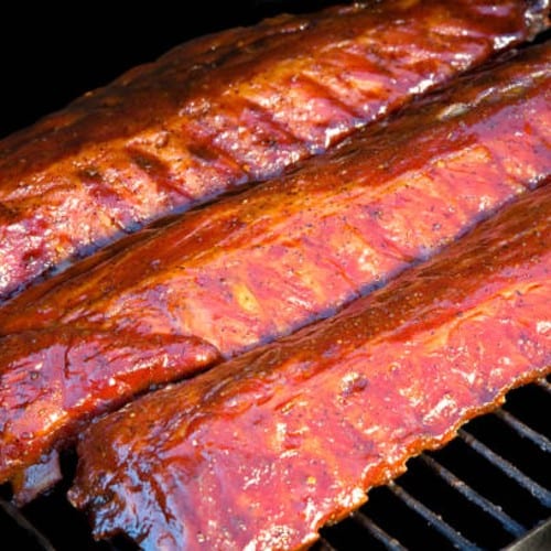 COTTON CANDY BABY BACK Ribs 1/2 Rack.