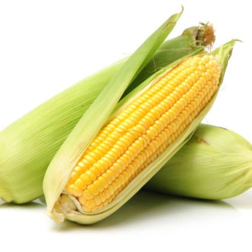 Sweet Roasted Corn On The Cob.