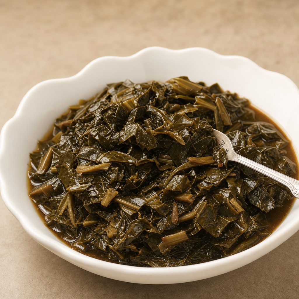 Real Southern Style Collard Greens.