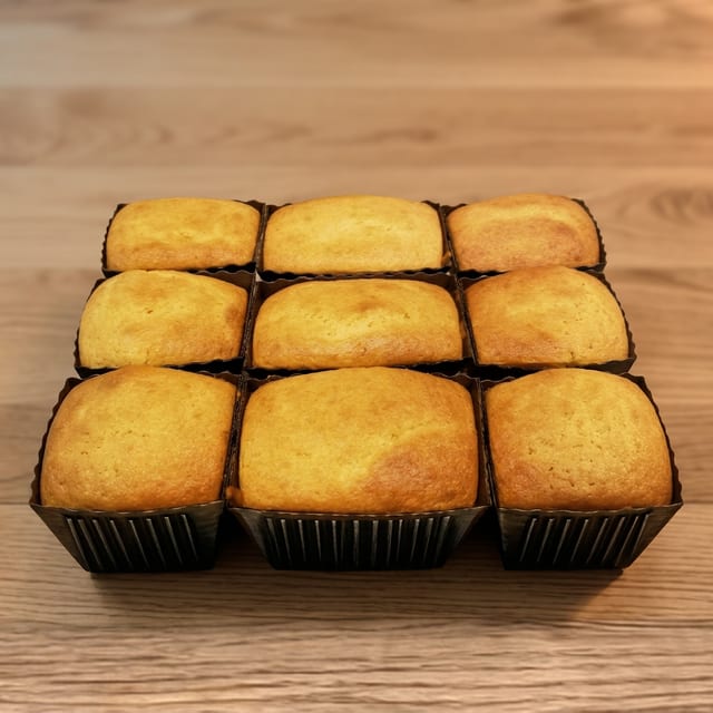 Sweet Homemade Corn Bread.