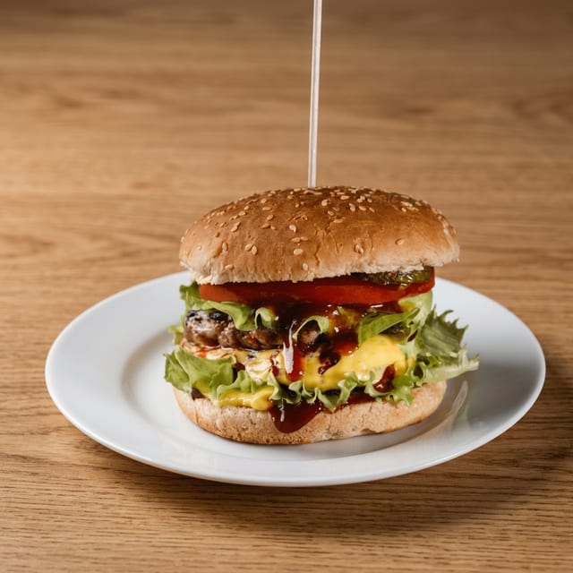 QP Burger.