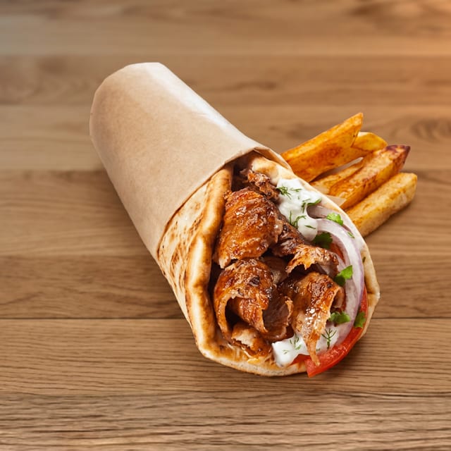 Lamb Gyro & Slaw.