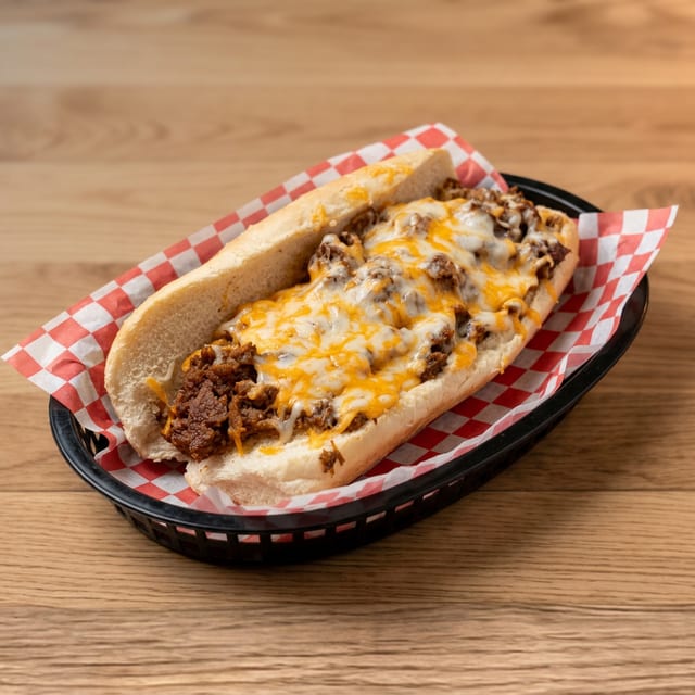Smoked Brisket Philly Hero.